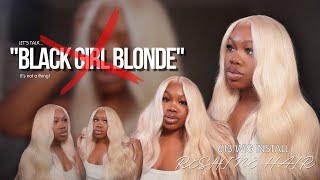 Affordable 613 WIG 🔥  No Baby Hairs  ReshineHair [upl. by Yrogiarc]