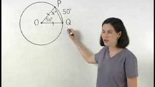 Arcs and Central Angles  MathHelpcom  Geometry Help [upl. by Idette651]