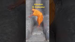 Shri Adinath bhagwan Abhishek 16924 indore vlog barwani jaintemple india live [upl. by Mook759]