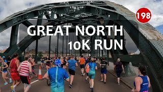 Treadmill Virtual Run 198 Great North 10K 2023 [upl. by Josephina952]