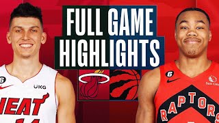 HEAT at RAPTORS  FULL GAME HIGHLIGHTS  March 28 2023 [upl. by Orhtej]