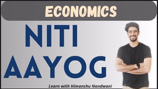 NITI Aayog  Meaning  Functions amp objectives of NITI Aayog  VNSGU  BCom Sem 5  himanshunandwani [upl. by Ecinereb]