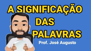 A significação das palavras [upl. by At]