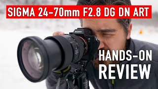 Sigma 2470mm F28 DG DN Art Handson Review [upl. by Are116]