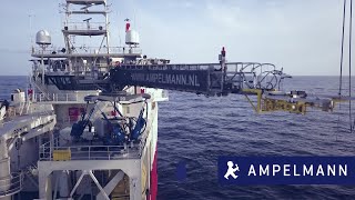 Accessing hardtoreach locations offshore with Ampelmanns Temporary Work Platform [upl. by Darcie]