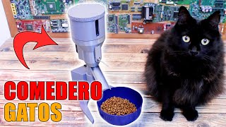 Comedero Automático Para Gatos  Impreso 3D [upl. by Nairred]