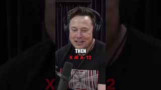 X Æ AXii  How to pronounce the name of Elon Musk Son joerogan joeroganpodcast elonmusk shorts [upl. by Barcus387]