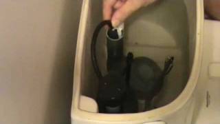 How to prevent a toilet tank from draining without flushing [upl. by Langill]