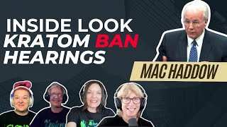 The Kratom Gals  Special Guest Mac Haddow Possible Kratom Bans in Iowa City IA amp Lowell MA [upl. by Kerby]