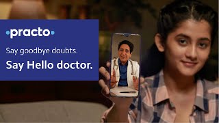 HelloDoctor Consult a doctor online from home  Top doctors available 247 on Practo  Hindi [upl. by Svirad]