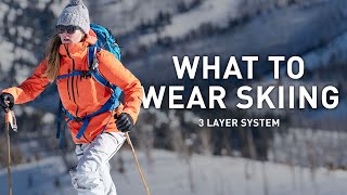 How to Layer for Skiing with Kaylin Richardson [upl. by Inram]