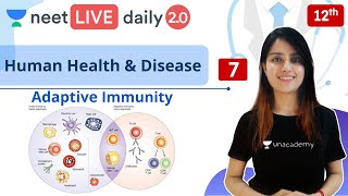 NEET Human Health and Disease  L7  Class 12  Live Daily 20  Unacademy NEET  Seep Maam [upl. by Jazmin]