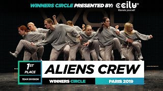 ALIENS CREW  1st Place Team  World of Dance Paris 2019  WODFR19 [upl. by Nevets]