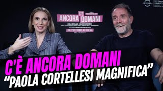 Cè ancora domani Valerio Mastandrea quotChe fatica fare il cattivo con Paola Cortellesiquot [upl. by Otilesoj]