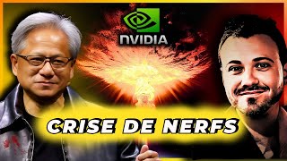 BOURSE  POURQUOI LES MARCHES SONT AU BORD DE LA CRISE DE NERFS  😱 PEA nvidia investissement [upl. by Ecnerewal954]