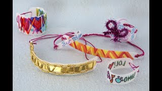 How to Make Milk Jug Jewelry  Sophies World [upl. by Dyrrej]