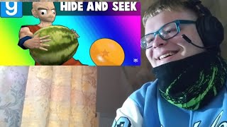 Reacting to VanossGaming Gmod Hide and Seek  Dragon Ball Z Edition Garrys Mod Funny Moments [upl. by Nylatsirk542]