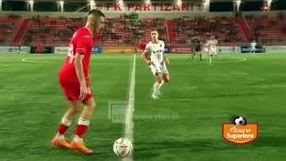 Abissnet Superiore  Partizani – Vllaznia  Highlights [upl. by Ellehcer445]