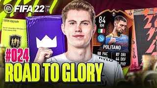 WIEDER DA TOTW PACK POLITANO SBC amp TWITCH PRIME PACK 😬🍀 I FIFA 22 ROAD TO GLORY 24 [upl. by Anihpled]