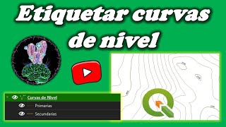 Etiquetado de curvas de nivel en QGIS [upl. by Elocn829]