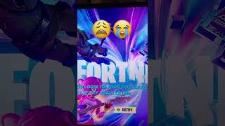 Fortnite Servers are DOWN 😩 fortnite fortniteshorts fortniteyt [upl. by Vic]