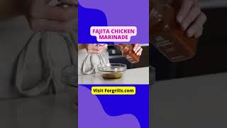 Easy Fajita Chicken Marinade Recipe shorts [upl. by Adnoyek]