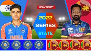 India Vs Sri Lanka 2022 Series State  Neo Cricket [upl. by Hsihsa448]