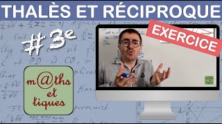 LE COURS  La réciproque du théorème de Thalès  Quatrième [upl. by Michaeu645]