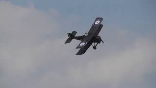 Shuttleworth Best of British Airshow  The SE5a [upl. by Eirameinna]