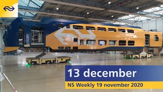 NIEUWE DIENSTREGELING  Exclusieve beelden nieuwe Intercity  Winnaar NS publieksprijs  NS Weekly [upl. by Desdamonna]