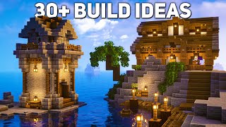 30 Build Projects for Survival Minecraft 119 [upl. by Lagas]