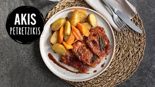 Pork Saltimbocca alla Romana  Akis Petretzikis [upl. by Joella]