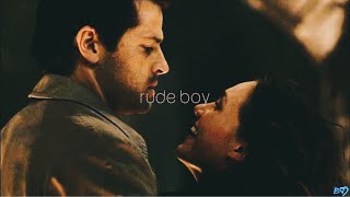 castiel amp meg  “supernatural” edit rude boy • [upl. by Atikaj]