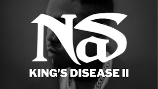 Nas  King’s Disease II RedOrange Swirl Vinyl Unboxing [upl. by Akissej220]