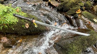 The Samurai Challenge Forging a 1000 layer Damascus steel KATANA [upl. by Arac]