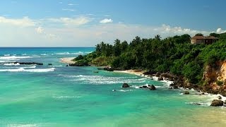 Tropical Ocean HD 1080p Video with Beach Sounds  4 Hour Long [upl. by Litman444]