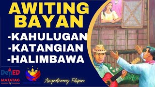 AWITING BAYAN  FILIPINO 7 DEPED MATATAG KURIKULUM [upl. by Rekrap294]