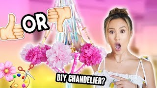 DIY MASTER EP 6 PARTY CHANDELIER [upl. by Yanaton]