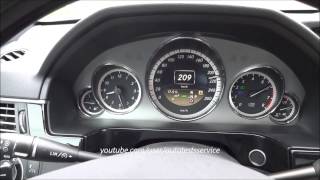 2012 E500 BiTurbo BlueEfficency 408PS 4matic  E550 402hp  0100 0200 0256 w212 Test [upl. by Anawak375]