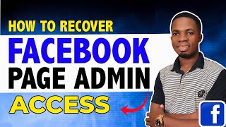 How to Recover Facebook Page Admin Access 2023 [upl. by Junius748]