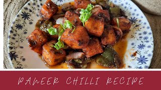 Paneer chilli recipe  Dry paneer chilli recipe  पनीर चिली रेसिपी [upl. by Romilly]