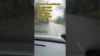 Farnborough driving test queens roundabout northcsmp to Aldershot  😍😍 driving drivingtest [upl. by Ylesara]