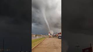 Andover Kansas Tornado Video 2  4292022 [upl. by Einitsed]