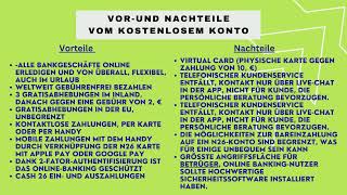 Onlinebanking Bank N26 ich bin sehr zufrieden [upl. by Aeresed287]