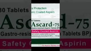 Ascard 75 mg [upl. by Azzil]