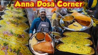 Gurgaons South Indian Raja  Anna Dosa Corner  South Indian Food [upl. by Curhan]