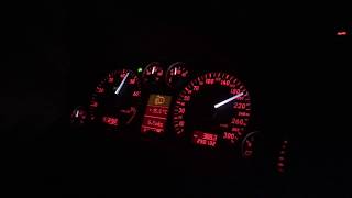 Audi S6 C5 42 V8  German highway has no speed limit  AUDI ABT [upl. by Analihp805]