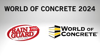 RainguardPro at World of Concrete 2024 [upl. by Aineles]