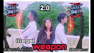 ILLEGAL WEOPAN street dancer  AKASH  CHOREGRAPHY  SDSS DANCE CREW  UKWA  BALGHAT  COVER SONG [upl. by Einalem793]