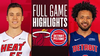 HEAT at PISTONS  FULL GAME HIGHLIGHTS  March 17 2024 [upl. by Nolte456]